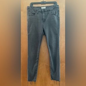 Madewell Faded Black skinny jeans size 32